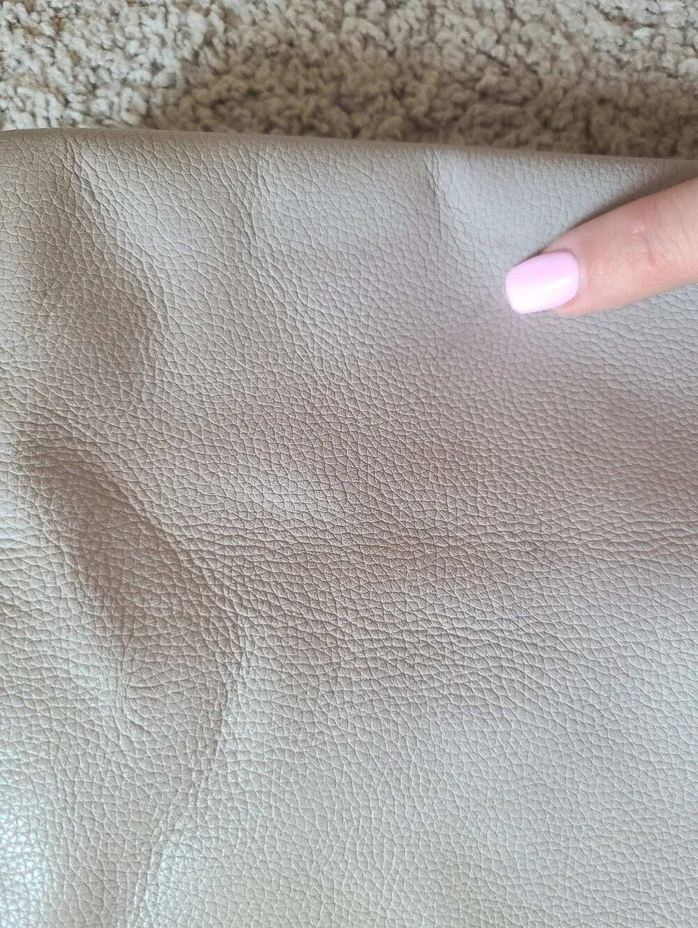 Kate Spade Gray Leather Tote Bag